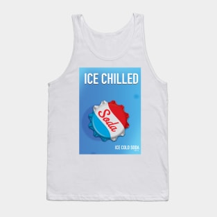 Ice Chilled ice cold Soda commercial Tank Top